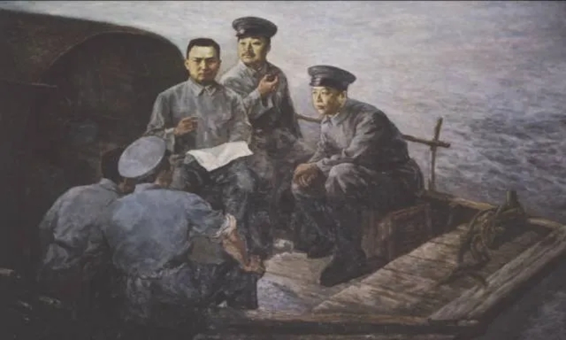 小劃子會議油畫.jpg